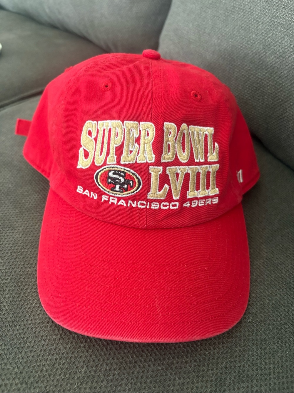 Super Bowl LVIII Red Baseball Hat